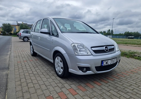 Opel Meriva cena 13300 przebieg: 160000, rok produkcji 2008 z Włodawa małe 121